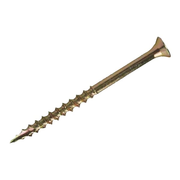 Deck Screw, #10 x 3-1/2 in, Flat Head, Torx Drive